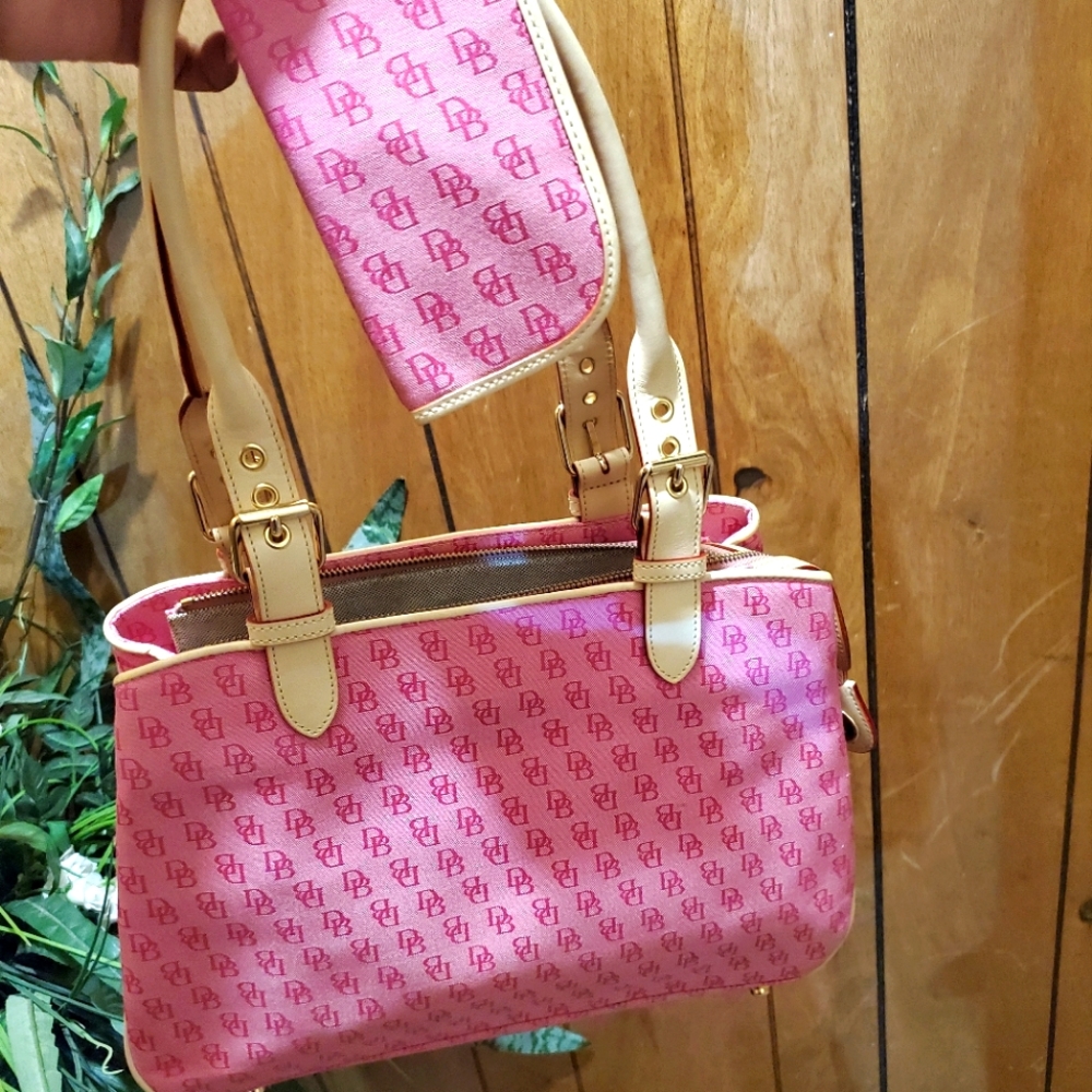 Dooney & Burke purse with eyeglass case